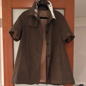 OPENING CEREMONY denim army short-sleeve trench size S